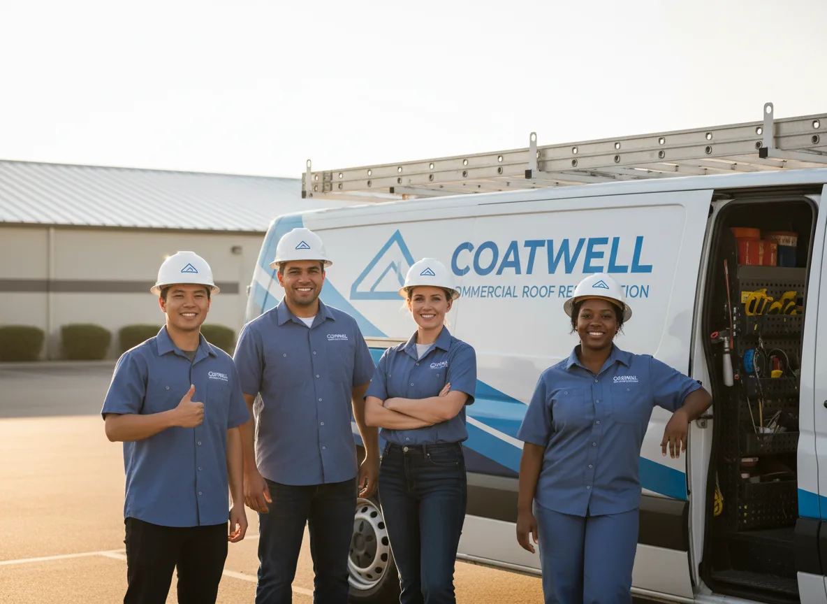 Commercial roof coating company in Mertzon, TX